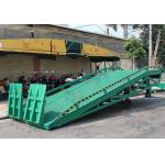 10T-10M Customized Green Loading And Unloading Goods Hydraulic Dock Ramp