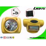 Durable Mining Hard Hat Lights , PC Material Cap Lamp Mining Energy Saving for sale