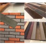 Exterior  3.0mm Soft Flexible Ceramic Tile Building Facing Bricks Antiwear for sale