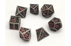 China Wear Resistant Resin Polyhedral Dice set Practical For Collection supplier