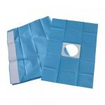 Disposable Surgical Laparoscopy Drape Color Blue Size 230*330 Cm Or Customization for sale