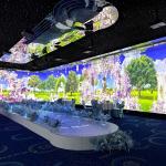 Digital Mapping Hall Immersive Wall Projection Experience Immersive Projector