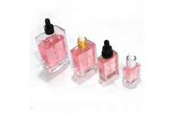 China 50ml Square Glass Dropper Bottles Empty Eco supplier
