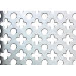 6mm thickness Full Leaf Clover Pattern  Perforated Metal Sheets