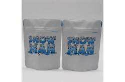 China Small Frosted Zip Lock Stand Up Pouch Packaging Mylar Bags For Weed supplier