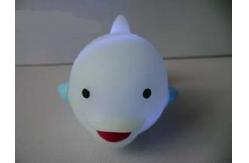 China Water Activate Floating Light Up Bath Ducks Toy Cute Rubber Dolphin / Turtle supplier