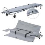 Folding Rescue Stretcher with Fixed Body Bag 220 X 55 X 15 Cm 95cm for sale