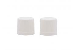 China White Plastic Tamper Evident Cap 18mm Child Proof Cap For Bottles supplier