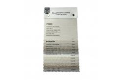 China Polyester White Roll Down Blackout Roller Blinds Fabric 30m supplier