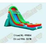 Aldult  Outdoor Rental Inflatable Large Water Slides With Bouncy