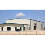 Multifunctional Q235B Q355B Steel Structure Warehouse With EPS Glass Wool Insulation