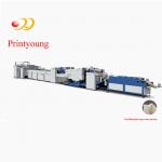 Shopping Bag / Paper Bag Making Machine With Top Folding And Hole Punching for sale