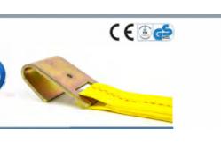 China Rust Resistant Polyester Ratchet Tie Down Straps 2 Inches supplier