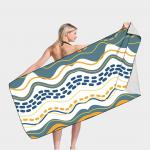 Customized Design of Microfiber Beach Towels with Specific Size and Pattern, Suitable for Use in Swimming Pools and on the Beach for sale