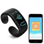 Display Message Remote Control LED Bracelet Bluetooth Editable for sale