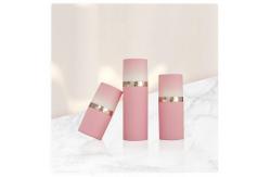 China 50ml To 150ml Airless Lotion Pump Bottle Face Cream Jars Set Screen Printing supplier