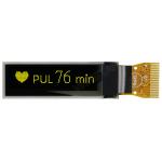 0.84 Inch OLED 96x16dots 14 pin SSD1316 White/Blue display color LCD Smart Display White Wearable for sale