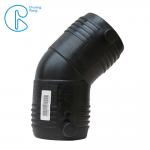 Custom HDPE Electrofusion Fittings , 110mm Electrofusion HDPE 45 Degree Elbow