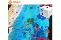 China 3500 Lumens Interactive Game Projector Sand Pit Game For Projection Park supplier