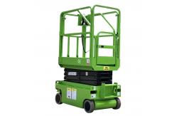 China Mini Self Propelled Scissor Lift With Hydraulic Turning Wheel supplier