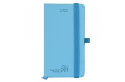 China Blue Spiral Pocket Size Weekly Planner 2023 2023 With Card Slot supplier
