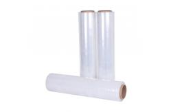 China Industrial Manual LLDPE Stretch Wrap Film roll For Packing supplier