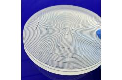 China Factory Custom High Precision Slotted Quartz Sheet Drilling Fused Quartz Transparent Polished supplier