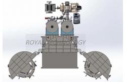 China Car Aluminum Alloy Wheels PVD Chrome Plating Machine,  Automotive wheel Chrome Plating supplier