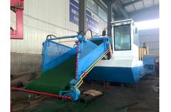 China 1.6m Collection Width River Cleaning Vessel With Aquatic Weed Harvester supplier