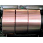 0.05mm Thickness Copper Foil Strips , Mill Finish Battery Copper Foil Laminate for sale