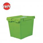 External Size 760x570x620mm Plastic Crate with Lids Storage and Transport Solution for sale
