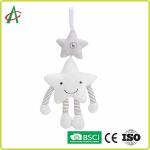 Star Shape Hanging Rattle Toys 38.5cm With Smile Emoji for sale