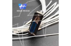 China J30J SERIES MICRO-D Rectangular Connectors, HW-J30J-15TJL Length 300mm supplier