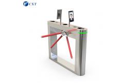 China High Performance 304 Tripod Barrier Gate Drop Arm Turnstile With Light Strip supplier