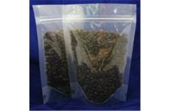 China Walnut / Snack / Rice Plastic Pouch Packaging Tranaparent With Zipper supplier