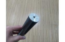 China 3K plain high glossy Carbon fiber tube composite CNC metal thread inside supplier