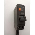 Black Color 6ka Plug In RCBO Circuit Breaker 18mm Width Single Phase for sale