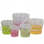 Accessories With Lid Eco Friendly White Plastic Food Storage Bucket with Airtight Lids for sale