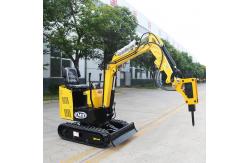 China Electric Engine Small Digger Road Construction Lithium Crawler Mini Excavator With Cab supplier