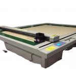 Flatbed Digital Cutter for Bath Towel Curtain Pattern Making Cutting Thickness ≤3mm for sale