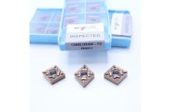 China External Turning CNC Lathe Machine Inserts HRA92.5 Hardness CNMG120408-FQ PV4312 supplier