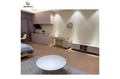 China Factory Customized Project Hotel Bed Five Star Hotel Furniture Set supplier