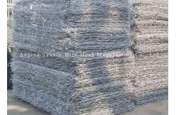 China Rust Resistance Galvanized / Pvc Pipe 2.0mm Gabion Wall Cages supplier