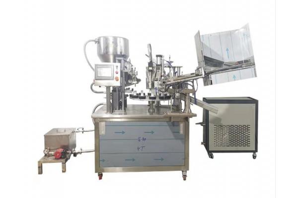 Plastic Tube Filling And Sealing Machine With Touch Screen