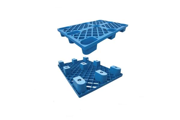 PP Injection Recycled Plastic Pallets Eco Friendly Stackable Euro Size