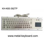 Stainless Steel Panel Mount Kiosk Laptop Mechanical Keyboard IP65 USB Connection Plug for sale