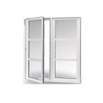 Inward UPVC Swing Window For Casement Waterproof In Bulk for sale