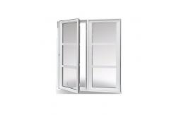 China Inward UPVC Swing Window For Casement Waterproof In Bulk supplier