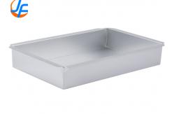 China RK Bakeware China Foodservice NSF Rectangular Aluminium Cake Mould Straight Sided Cake Pan supplier