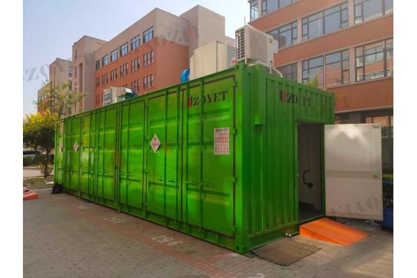 Spacious Customized Metal Freight Containers Q235B / SPHC High Demand